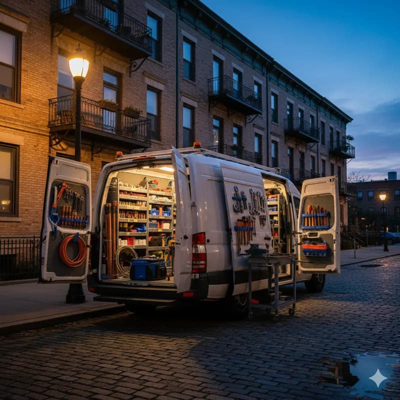 Serviço de canalização de urgência